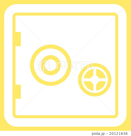 Bank Safe Flat Icon 20121636