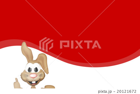 Easter Bunny Red Design Easter Bunny Red Design 20121672