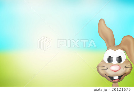 Easter Bunny Sunny Nature Landscape Easter Bunny Sunny Nature Landscape 20121679