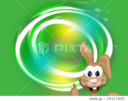 green eco natural easter bunny 20121693