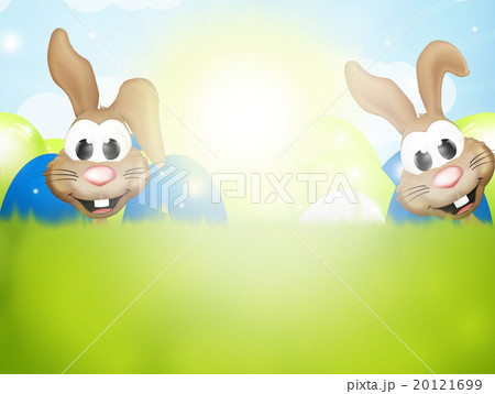 Happy easter bunnies Happy easter bunnies 20121699