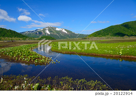 初夏の尾瀬ヶ原と至仏山 20122914