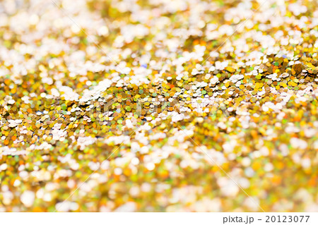golden glitter or yellow sequins background 20123077