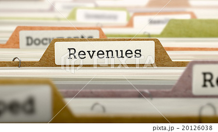 Folder in Catalog Marked as Revenues. Folder in Catalog Marked as Revenues. 20126038