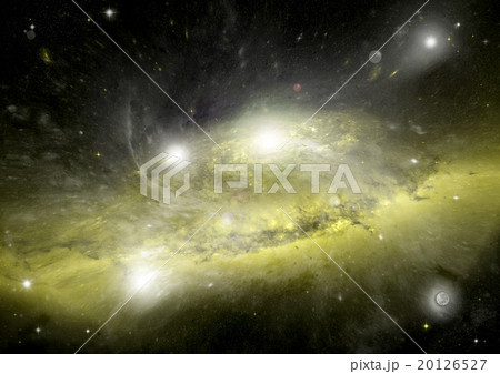 galaxy in a free space 20126527