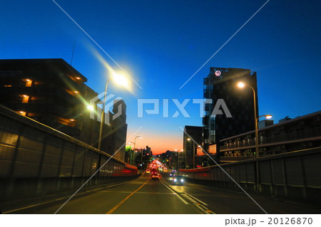 環状七号線の夜の風景 環状七号線の夜の風景 20126870
