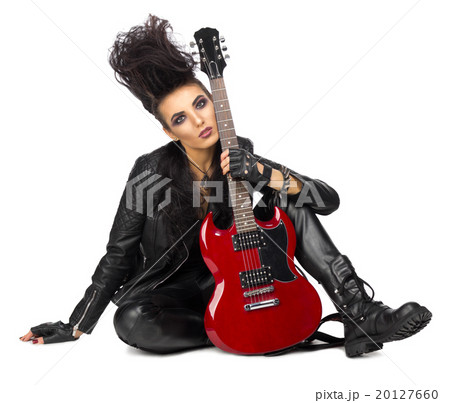 Rock musician isolated Rock musician isolated 20127660