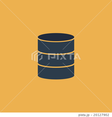 Database flat icon 20127902