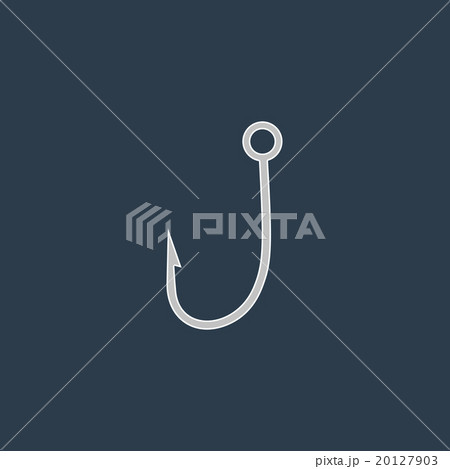 Hook flat icon 20127903