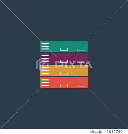 Computer Server icon, flat design Computer Server icon, flat design 20127904