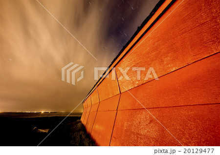 Night Shot Abandoned house 20129477