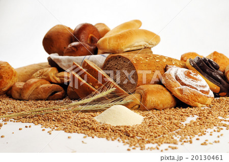 combination of pastries for bakery or market 20130461