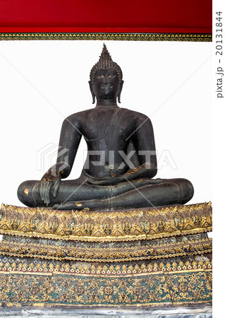 The black buddha statue The black buddha statue 20131844