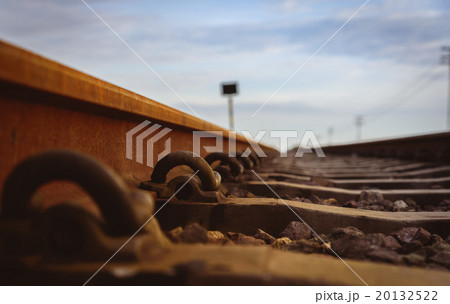 Anchor rail equipment. Selective focus Anchor rail equipment. Selective focus 20132522