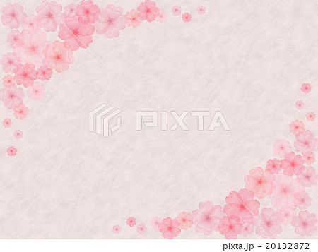 和柄 桜 サクラ ソメイヨシノ 麻の葉文様 古典柄 桃色 ピンク 春の花 かわいい 綺麗 お花見日和のイラスト素材