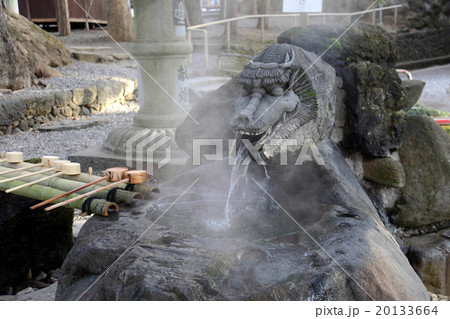 諏訪大社　下社　秋宮　手水場 20133664