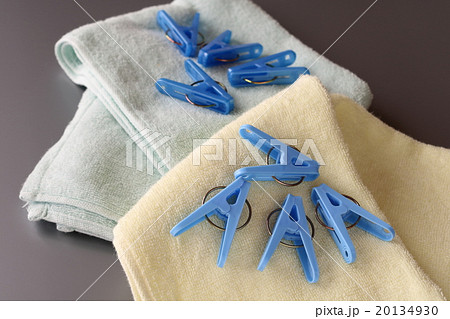 洗濯バサミとタオル 洗濯バサミとタオル 20134930