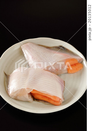 魚卵付きの赤カレイ 20135012