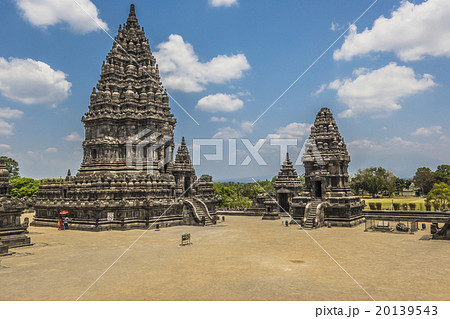Prambanan temple near Yogyakarta on Java island 20139543