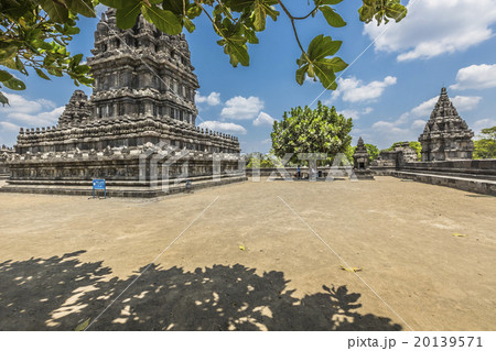 Prambanan temple near Yogyakarta on Java island 20139571
