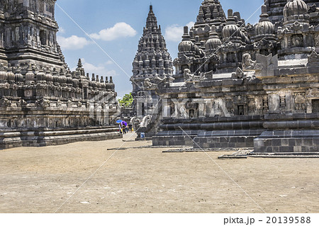 Prambanan temple near Yogyakarta on Java island 20139588