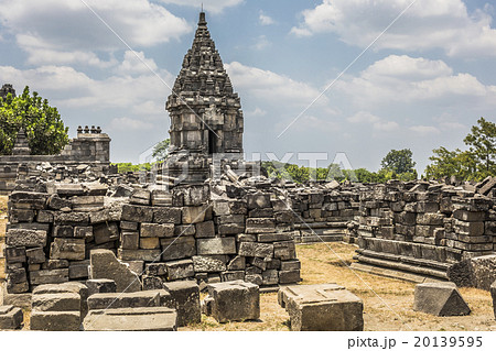 Prambanan temple near Yogyakarta on Java island 20139595