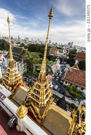 Wat Ratchanaddaram and Loha Prasat Metal Palace  20140073