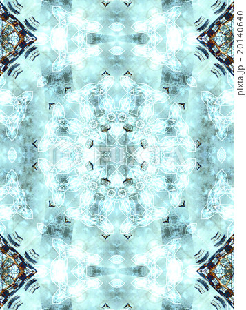 Light grey abstract kaleidoscope 20140640
