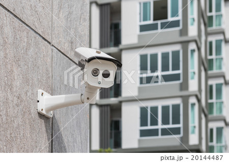 dirty CCTV security camera 20144487