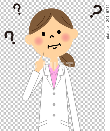 Women in white labor (upper body) wondering 20146753