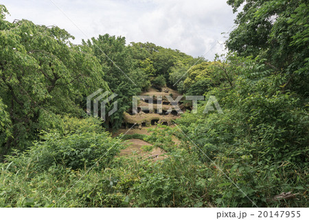 まんだら堂やぐら群遠景 まんだら堂やぐら群遠景 20147955