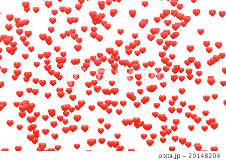 赤のハート背景 赤のハート背景 20148204