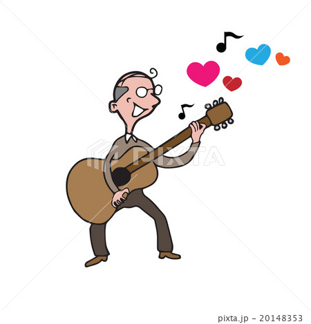 People old man guitar love song 20148353