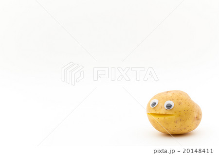 目玉シール・ジャガイモ(品種:ユコン・ゴールド): wiggly-eyed potato 目玉シール・ジャガイモ(品種:ユコン・ゴールド): wiggly-eyed potato 20148411