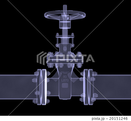 Xray of water pipe 20151246