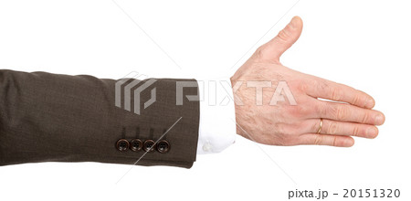 Businessmans right hand 20151320