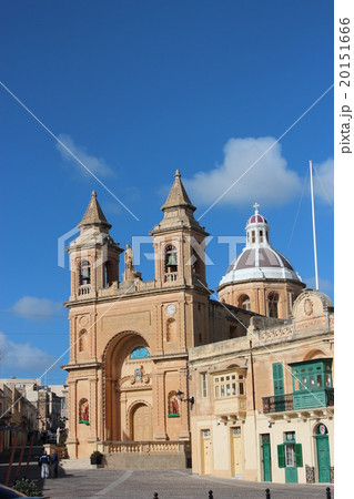 マルタ島　マルサシュロック教区教会 20151666