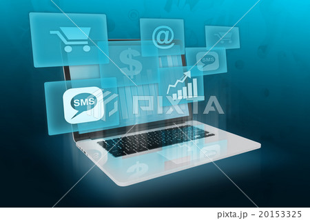 Modern business and shopping online. 20153325