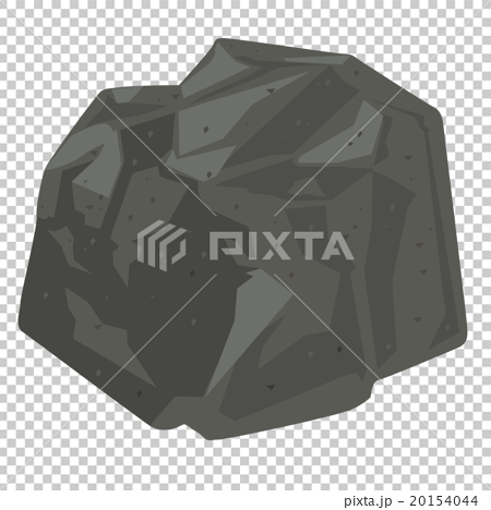 An Illustration Of A Rock In Image Of A Heavy Stock Illustration