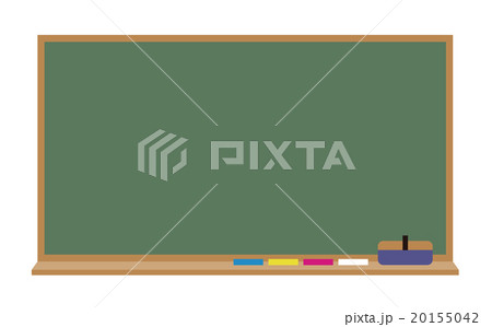 黒板のイラストのイラスト素材