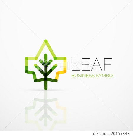 Vector abstract logo idea, eco leaf, nature plant Vector abstract logo idea, eco leaf, nature plant 20155343