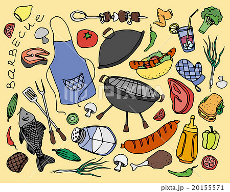Doodle vector barbecue Doodle vector barbecue 20155571