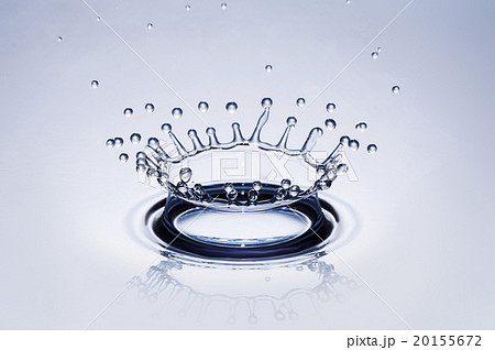 Water Crown Stock Photo