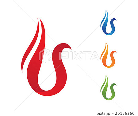 Fire flames Logo Template 20156360