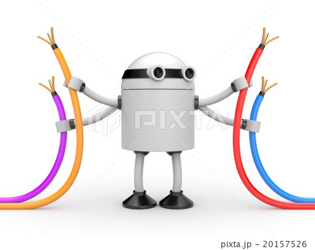 Robot with cables 20157526