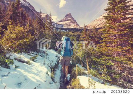 Hike in Glacier Park Hike in Glacier Park 20158620