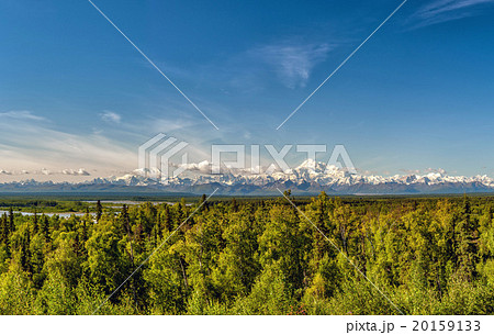 Denali Park Mount Mc Kinley panorama Denali Park Mount Mc Kinley panorama 20159133