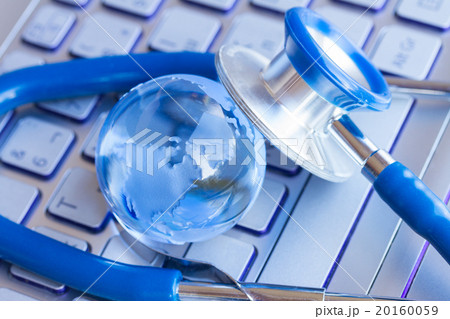 Stetoscope and glass globe Stetoscope and glass globe 20160059