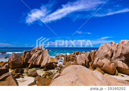 Tropical beach at Seychelles Tropical beach at Seychelles 20160202