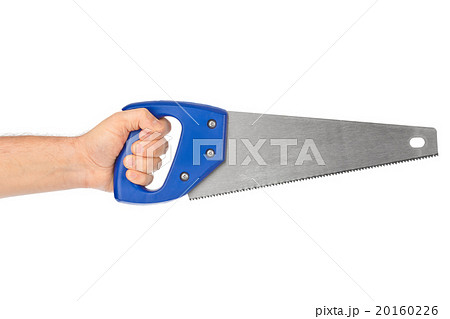 Hand with saw 20160226